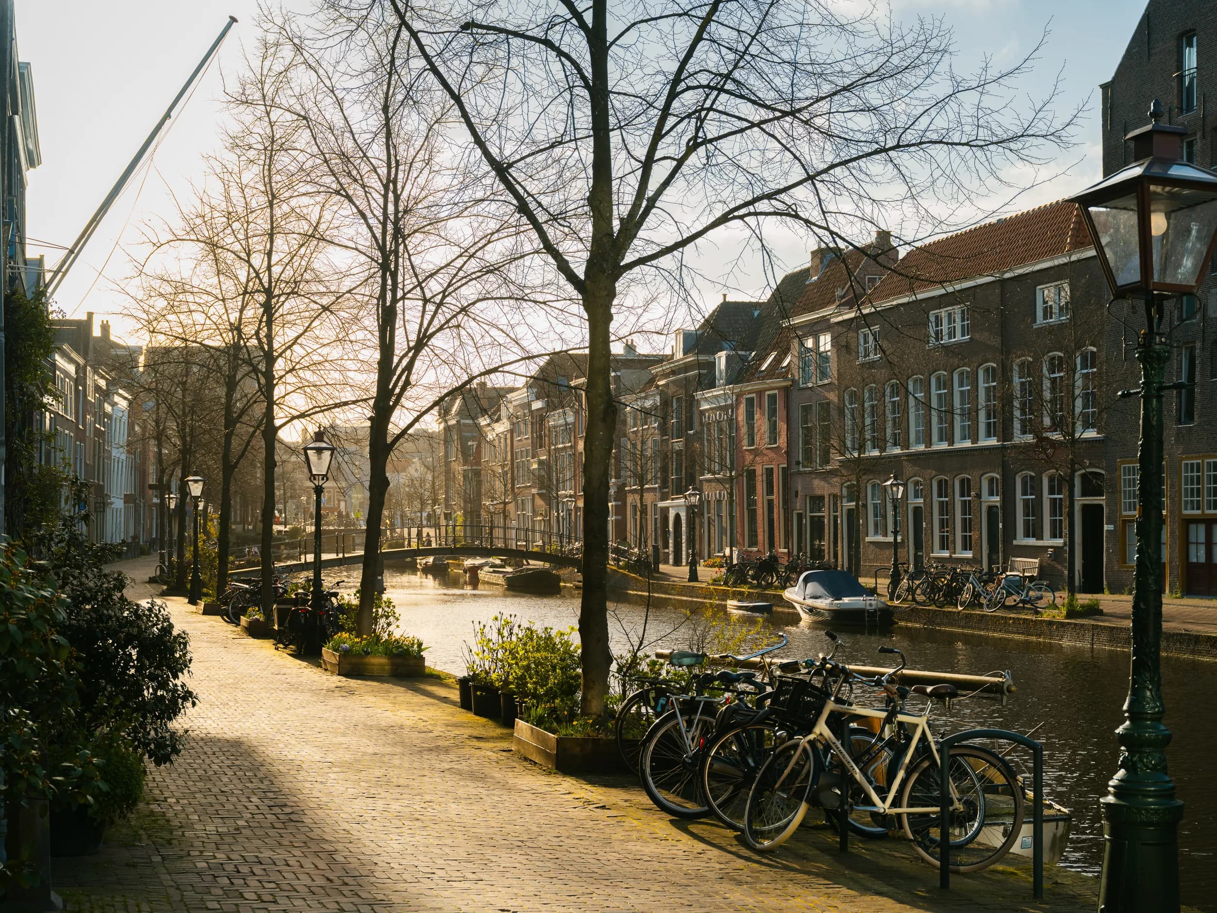Leiden — historische binnenstad