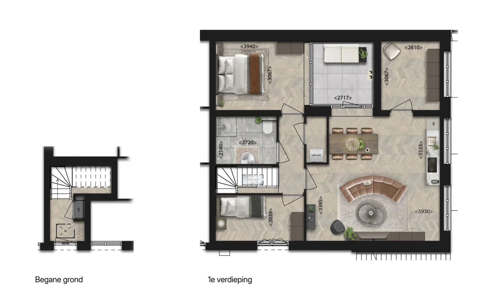 Plattegrond Hofappartement Leven